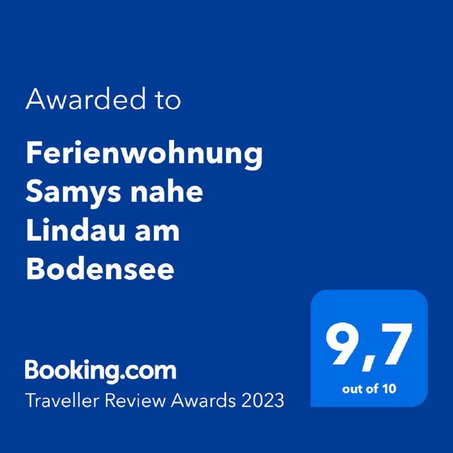 Ferienwohnung Samys Nahe Lindau Am Bodensee Sigmarszell Exteriör bild